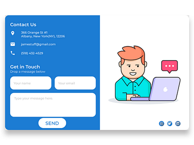 Daily UI
Contact Us