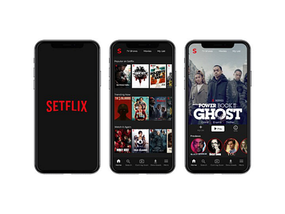 Daily UI Movie App dailyui figma figmadesign movie netflix uidesign uiux