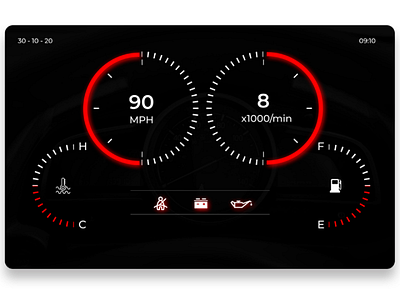 Daily UI
Car Interface