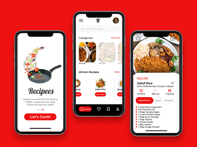 Daily UI
Food Recipe App