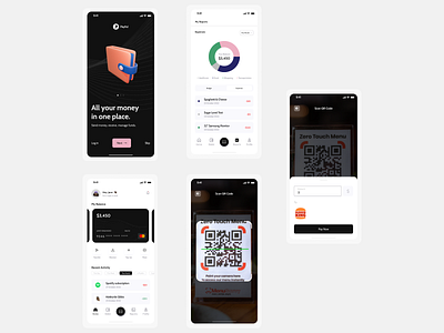 Payful - All your money in one place! dailyui design figma figmadesign finance fintech money scantopay uiux wallet