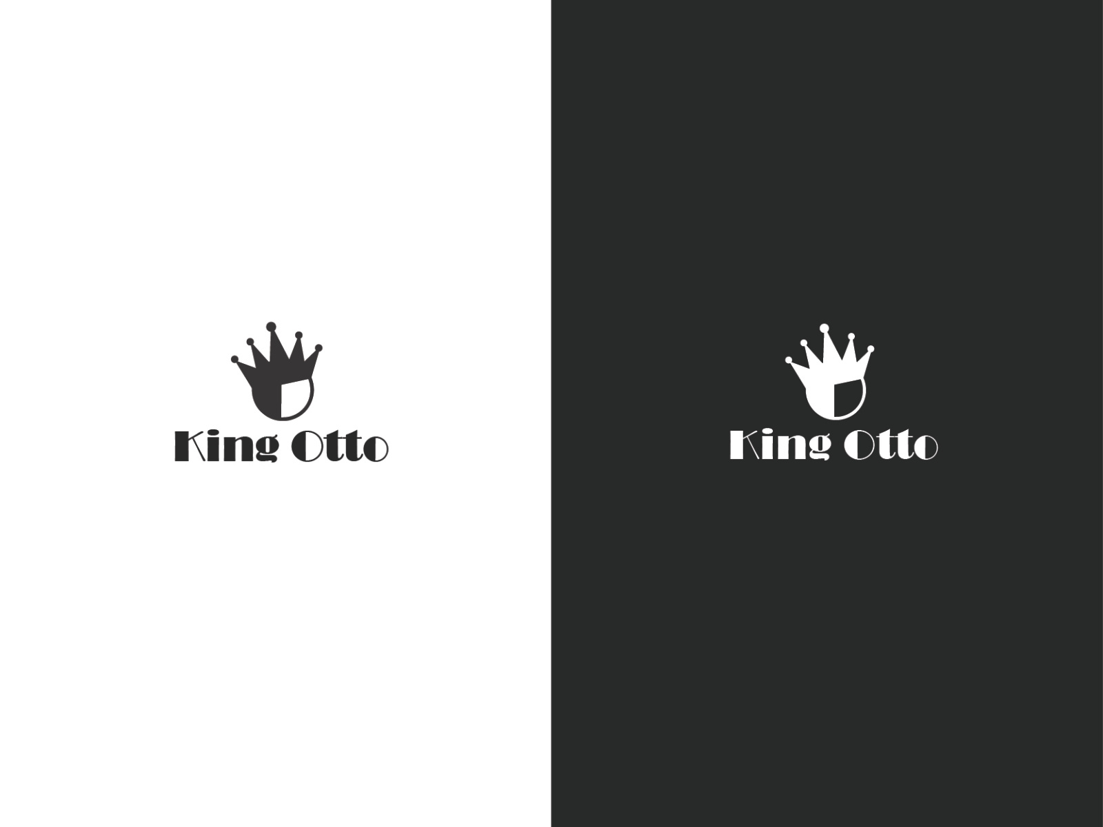 LOGO DESIGN {KING OTTO} by Masum Billah on Dribbble
