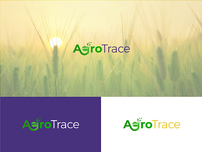 Agro trace logo | Brand identity | Logo Design