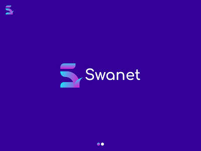 swanet logo-s lettermark