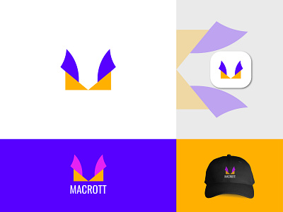 Fox+M combine mark | Modern m logo | Branding