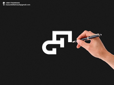 GM Letter Logo | Branding brand logo branding branding identity custom logo gm letter gm letter logo gm logo gm monogram lettermark logo logo design logo designer logodesign logomark logos minimalist wordmark