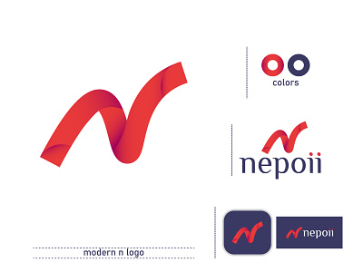 modern n logo | Branding brand logo branding branding identity custom logo lettermark logo logo design logo design logodesign logos minimalist modern n logo n letter logo n logo wordmark