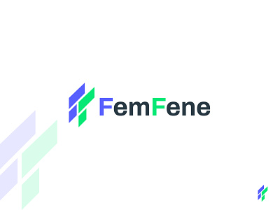 Femfene logo | FF Lettermark | Branding