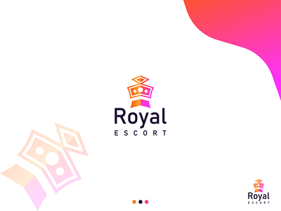 Royal Escort logo | Security Guard logo | Branding app icon brand logo branding branding identity custom logo graphic design iconic logo lettermark logo minimal logo minimalist minimalist logo modern logo royal security logo security guard logo security logo