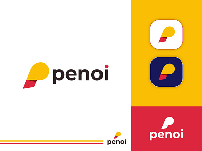 Modern P logo | Logo design | Branding