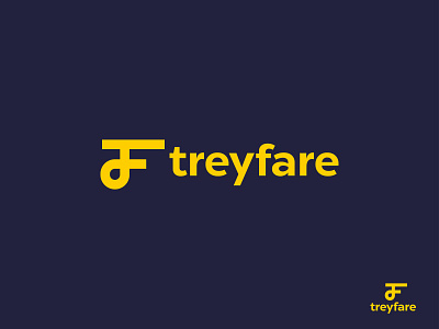 Treyfare logo | TF Lettermark | Branding app icon brand identity brand logo branding branding design ecommerce logo lettermark logo logo design logomark logos logotype minimal minimal logo minimalist modern logo tf letter logo tf logo typography web logo