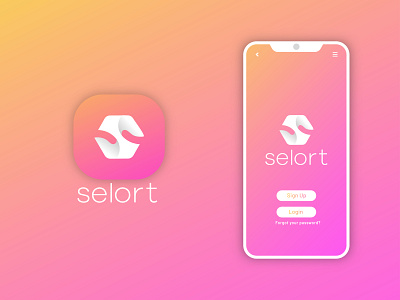 Abstract s logo | App Ui | App Icon | branding