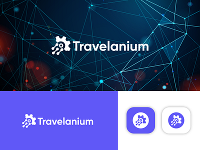 Travelanium Logo Concept | Tech logo | Branding