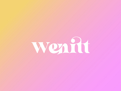 Wenitt Fashion Brand Logo || Wordmark Logo Design brand identity brand logo branding branding design fashion fashion brand icon lettermark logo logo design logo mark logos luxury minimal minimalist modern logo wordmark logo