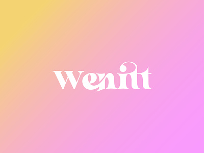 Wenitt Fashion Brand Logo || Wordmark Logo Design