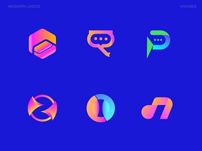 Modern Logos | Logo trends-2022 | Branding V-2