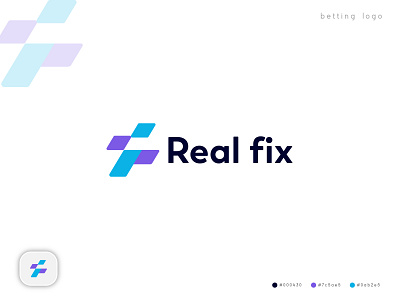 Logo concept for ''real fix'' | betting logo