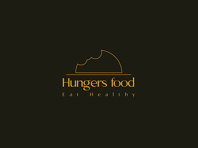 Logo concept for "Hungers Food" | minimal logo | Branding brand identity branding custom logo food graphic design hotel hungers hungers food hungry illustration logo logo design logodesign logomark logos minimal minimalist popular restaurant typography