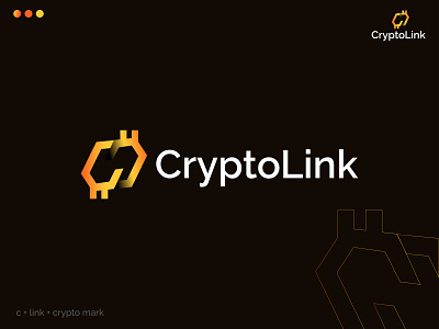 CryptoLink-Logo Design Concept | Branding brand identity branding branding design crypto crypto logo cryptocurrency logo currency dribbble logos illustration letter mark logo logo design logo mark logo type logos minimal minimalist monogram tech visual identity