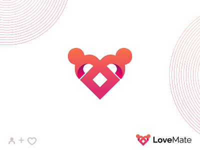 LoveMate-Logo Concept || Branding