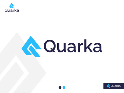 quarka-letter q real estate logo | Branding