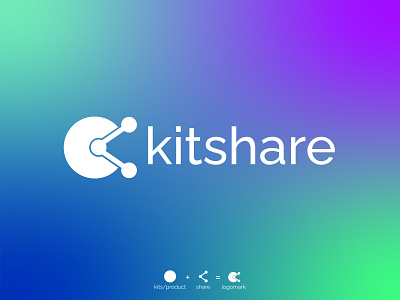 kitshare-logo concept | Product/kit sharing logo | Branding