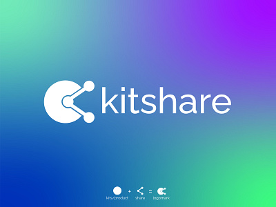 kitshare-logo concept | Product/kit sharing logo | Branding