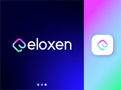 Eloxen-Modern E Letter Logo Design | Branding