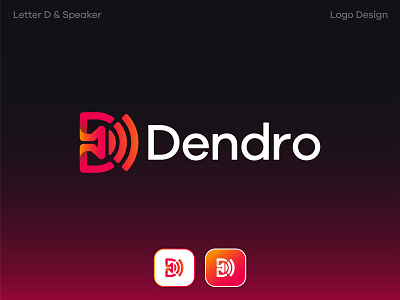 Dendro-Logo Design | App Logo | branding