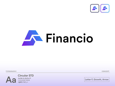 trading logo- financial logo and branding