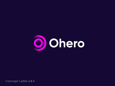 Letter OH Logo | Branding abstract bit coin brand identity branding crypto dribbble logos icon illustration letter oh logo logo design logo designer logo mark logotype minimalist logo modern logo nft technology typography vector