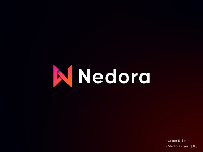 nedora-letter n media logo | branding bit coin brand identity brand logo branding branding design crypto dribbble logos illustration letter n lettermark logo logo design logo designer logomark logos media minimalist n logo nft typography