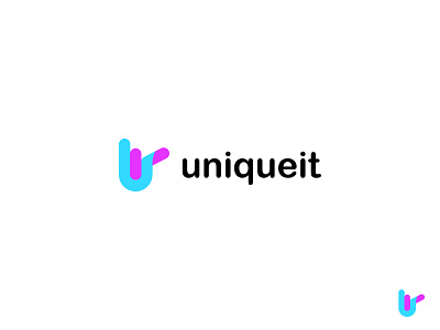 uniqueit | letter-u-technology-business-logo | branding