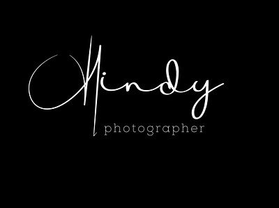 photography design hand drawn logo photography logo signature logo