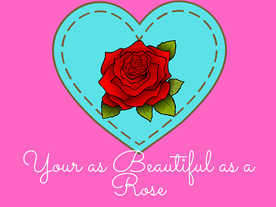 Valentine Rose heart love rose valentine day