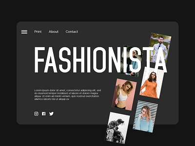 Fashion Magazine Website