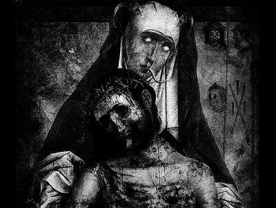 Satani dark art dark artist dark theme digital art digital illustration horror art macabre macabre art nestor avalos nestor avalos art