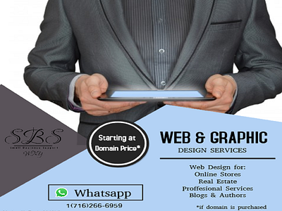 Web Design Poster for Small Business Support WNY (Resized) branding design graphic design illustration infographic logo minimal poster design services typography web designer webdesign