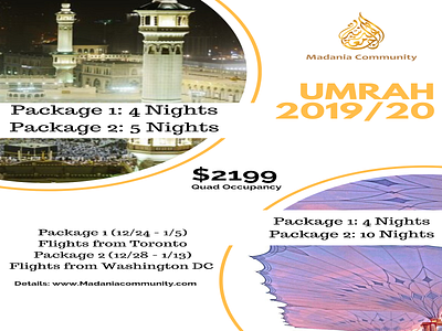 Umrah Flyer for Darul Uloom Al Madania (Resized)