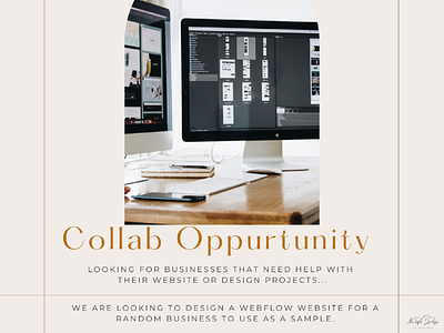 Collab Oppurtunity Poster business collaborate collaboration collaborative