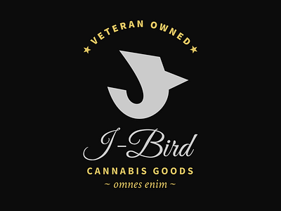 J-Bird Logo birds cannabis logo