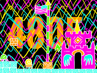 No Future Castle games mobile psychedelic