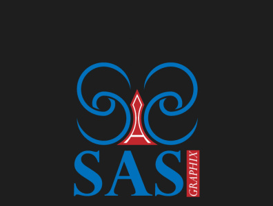 SASGraphix Logo business logo corporate branding flat design graphic design illustration jpeg jpg logo design photoshop png typogaphy vector