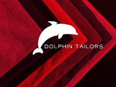 dolphin tailors logo branding business card design design graphic design illustration illustrator logo luxury design minimal typography