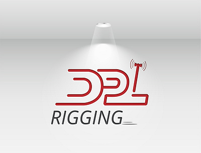 DPL Rigging Logo brand identity branding design flat graphic design illustration logo luxury design minimal typography