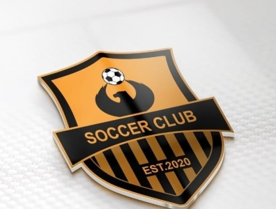 Soccer Club Logo branding design graphic design illustration logo minimal soccerlogo typography ui ux vector