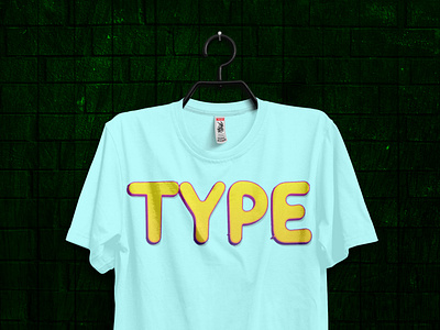 Type T-Shirt Design
