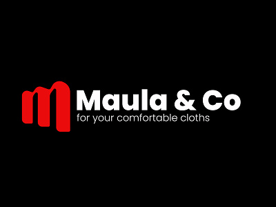 Maula and co. minimalist modern wordmark clothing company logo branding clost logo clothing brand clothing logo graphic design logo minimal pro logo typography