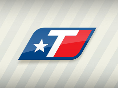 Portfolio Logo Texas Glass Solar Control blue clean logo minimal red texas white