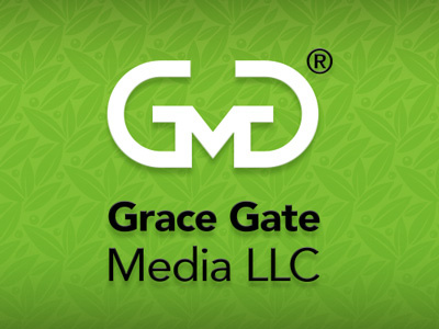 Grace Gate Media gate grace green logo white